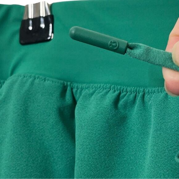 Lululemon Pace Breaker Shorts Men’s Large Green 7in Linerless Athletic Gym - Picture 6 of 9